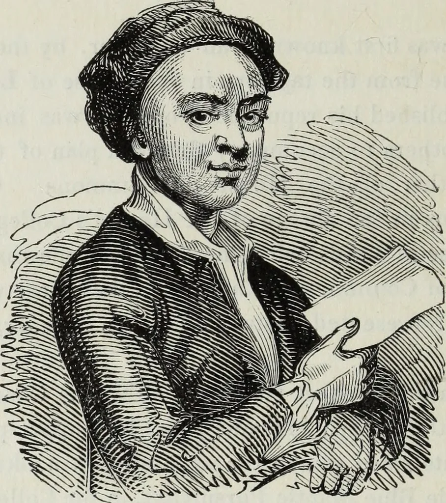 An illustration from Anecdotes of painting in England : with some account of the principal artists, and incidental notes on other arts, 1826, leaf 315
