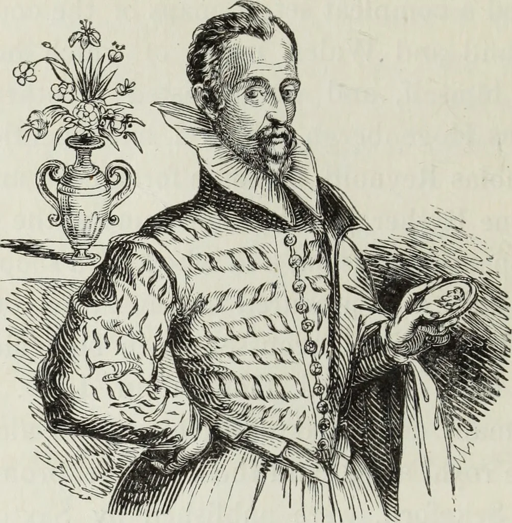 An illustration from Anecdotes of painting in England : with some account of the principal artists, and incidental notes on other arts, 1826, leaf 47