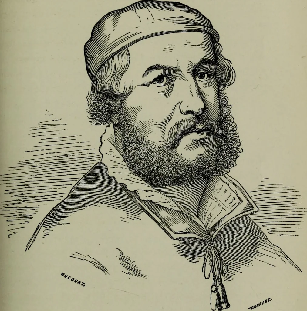 An illustration from Anecdotes of painters, engravers, sculptors and architects, and curiosities of art, 1880, leaf 570