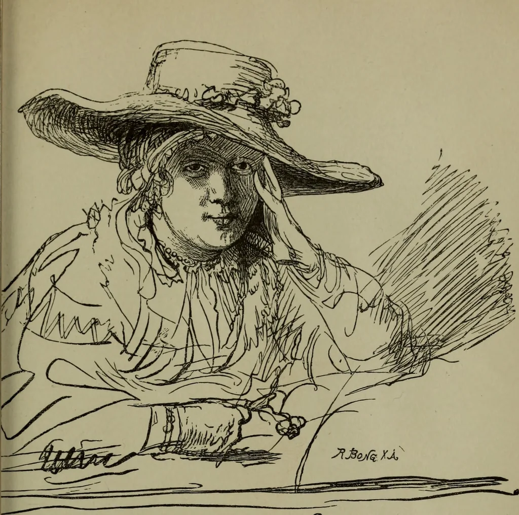 An illustration from Anecdotes of painters, engravers, sculptors and architects, and curiosities of art, 1880, leaf 848