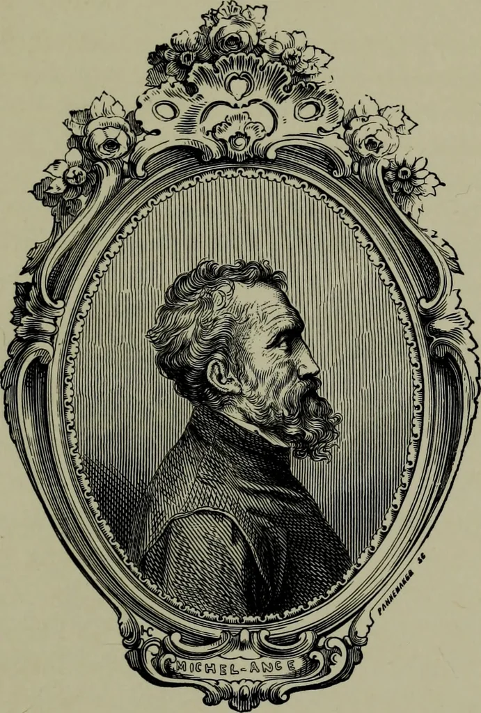 An illustration from Anecdotes of painters, engravers, sculptors and architects, and curiosities of art, 1880, leaf 90
