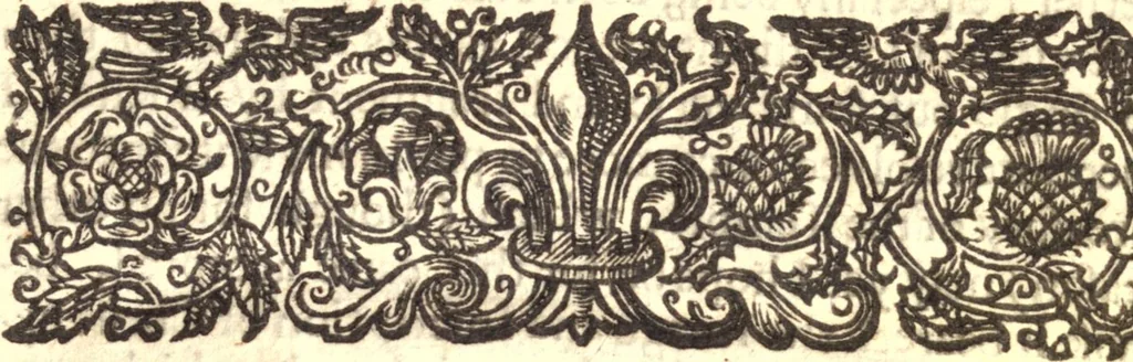 An illustration from An explication of the hundreth and tenth Psalme : wherein the severall heads of Christian religion therein contained, touching the exaltation of Christ, the scepter of his kingdom, the character of his subjects, his priesthood, victories, sufferings, and resurrection, are laregly explained and applyed : being the substance of severall sermons preached at Lincolns Inne, 1642, leaf 8