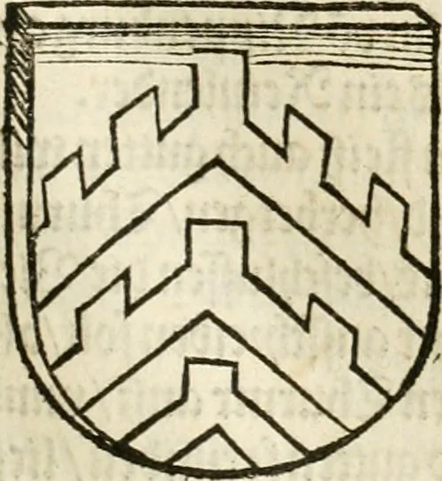 An illustration from Anfang, Vrsprug und Herkomen des Thurniers inn Teutscher Nation : wieuil Thurnier biss vff den letztenn zu Wormbs : auch wie vnnd an welchen Orten die gehalten vñ durch was Fürsten, Grauen, Herrn, Ritter vñ vom Adel, sie iederzeit besucht worden sindt .., 1532, leaf 100