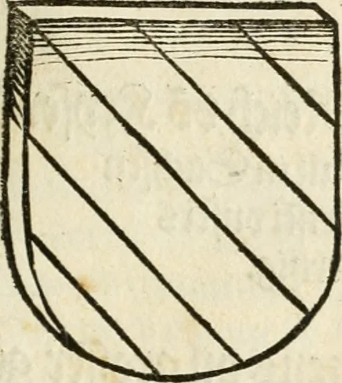 An illustration from Anfang, Vrsprug und Herkomen des Thurniers inn Teutscher Nation : wieuil Thurnier biss vff den letztenn zu Wormbs : auch wie vnnd an welchen Orten die gehalten vñ durch was Fürsten, Grauen, Herrn, Ritter vñ vom Adel, sie iederzeit besucht worden sindt .., 1532, leaf 124