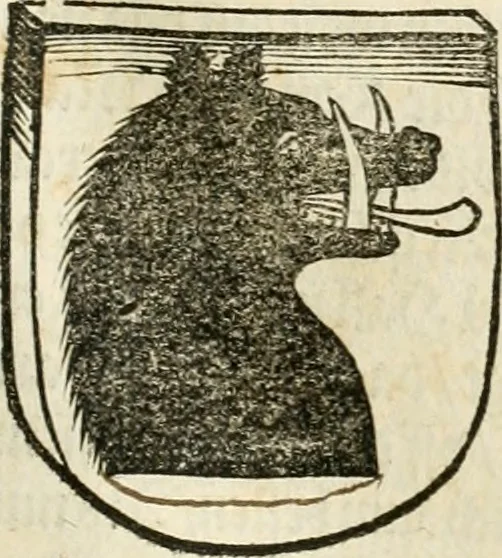 An illustration from Anfang, Vrsprug und Herkomen des Thurniers inn Teutscher Nation : wieuil Thurnier biss vff den letztenn zu Wormbs : auch wie vnnd an welchen Orten die gehalten vñ durch was Fürsten, Grauen, Herrn, Ritter vñ vom Adel, sie iederzeit besucht worden sindt .., 1532, leaf 124