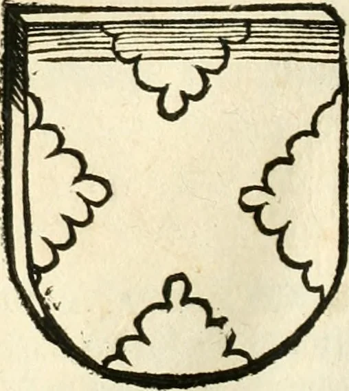 An illustration from Anfang, Vrsprug und Herkomen des Thurniers inn Teutscher Nation : wieuil Thurnier biss vff den letztenn zu Wormbs : auch wie vnnd an welchen Orten die gehalten vñ durch was Fürsten, Grauen, Herrn, Ritter vñ vom Adel, sie iederzeit besucht worden sindt .., 1532, leaf 143