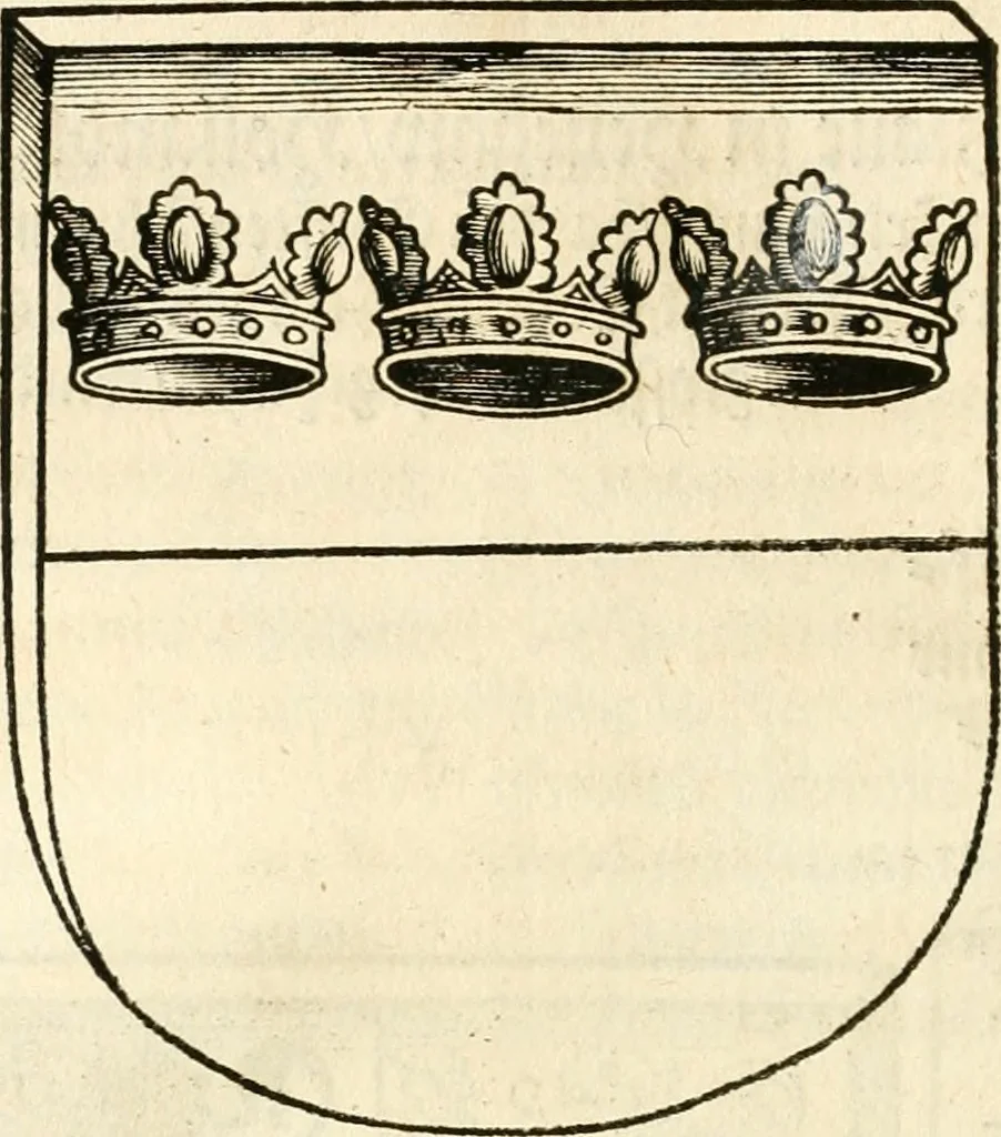 An illustration from Anfang, Vrsprug und Herkomen des Thurniers inn Teutscher Nation : wieuil Thurnier biss vff den letztenn zu Wormbs : auch wie vnnd an welchen Orten die gehalten vñ durch was Fürsten, Grauen, Herrn, Ritter vñ vom Adel, sie iederzeit besucht worden sindt .., 1532, leaf 179