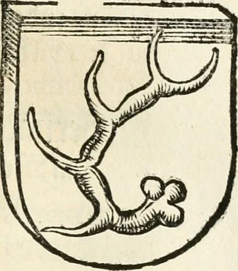 An illustration from Anfang, Vrsprug und Herkomen des Thurniers inn Teutscher Nation : wieuil Thurnier biss vff den letztenn zu Wormbs : auch wie vnnd an welchen Orten die gehalten vñ durch was Fürsten, Grauen, Herrn, Ritter vñ vom Adel, sie iederzeit besucht worden sindt .., 1532, leaf 222