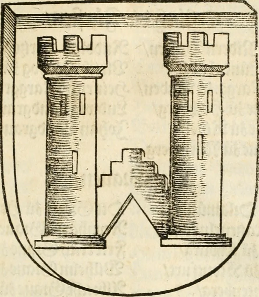 An illustration from Anfang, Vrsprug und Herkomen des Thurniers inn Teutscher Nation : wieuil Thurnier biss vff den letztenn zu Wormbs : auch wie vnnd an welchen Orten die gehalten vñ durch was Fürsten, Grauen, Herrn, Ritter vñ vom Adel, sie iederzeit besucht worden sindt .., 1532, leaf 246