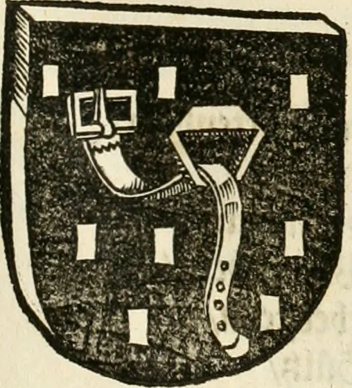 An illustration from Anfang, Vrsprug und Herkomen des Thurniers inn Teutscher Nation : wieuil Thurnier biss vff den letztenn zu Wormbs : auch wie vnnd an welchen Orten die gehalten vñ durch was Fürsten, Grauen, Herrn, Ritter vñ vom Adel, sie iederzeit besucht worden sindt .., 1532, leaf 308
