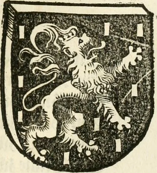 An illustration from Anfang, Vrsprug und Herkomen des Thurniers inn Teutscher Nation : wieuil Thurnier biss vff den letztenn zu Wormbs : auch wie vnnd an welchen Orten die gehalten vñ durch was Fürsten, Grauen, Herrn, Ritter vñ vom Adel, sie iederzeit besucht worden sindt .., 1532, leaf 308