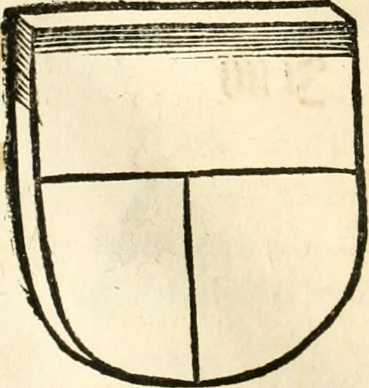 An illustration from Anfang, Vrsprug und Herkomen des Thurniers inn Teutscher Nation : wieuil Thurnier biss vff den letztenn zu Wormbs : auch wie vnnd an welchen Orten die gehalten vñ durch was Fürsten, Grauen, Herrn, Ritter vñ vom Adel, sie iederzeit besucht worden sindt .., 1532, leaf 387
