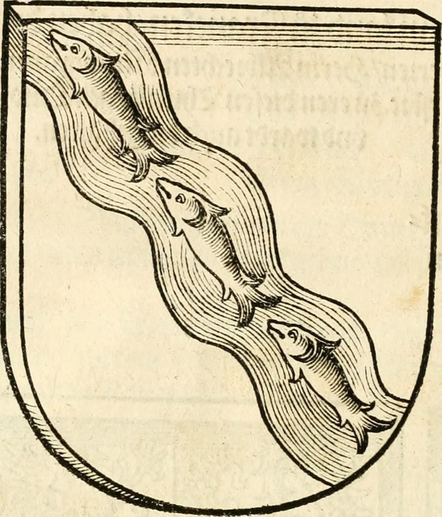 An illustration from Anfang, Vrsprug und Herkomen des Thurniers inn Teutscher Nation : wieuil Thurnier biss vff den letztenn zu Wormbs : auch wie vnnd an welchen Orten die gehalten vñ durch was Fürsten, Grauen, Herrn, Ritter vñ vom Adel, sie iederzeit besucht worden sindt .., 1532, leaf 393