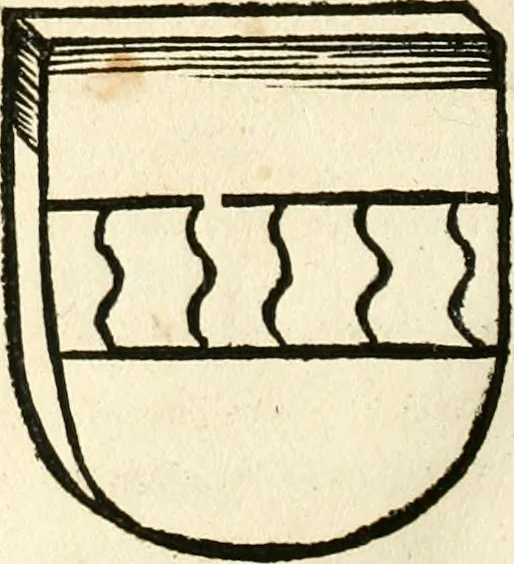 An illustration from Anfang, Vrsprug und Herkomen des Thurniers inn Teutscher Nation : wieuil Thurnier biss vff den letztenn zu Wormbs : auch wie vnnd an welchen Orten die gehalten vñ durch was Fürsten, Grauen, Herrn, Ritter vñ vom Adel, sie iederzeit besucht worden sindt .., 1532, leaf 421