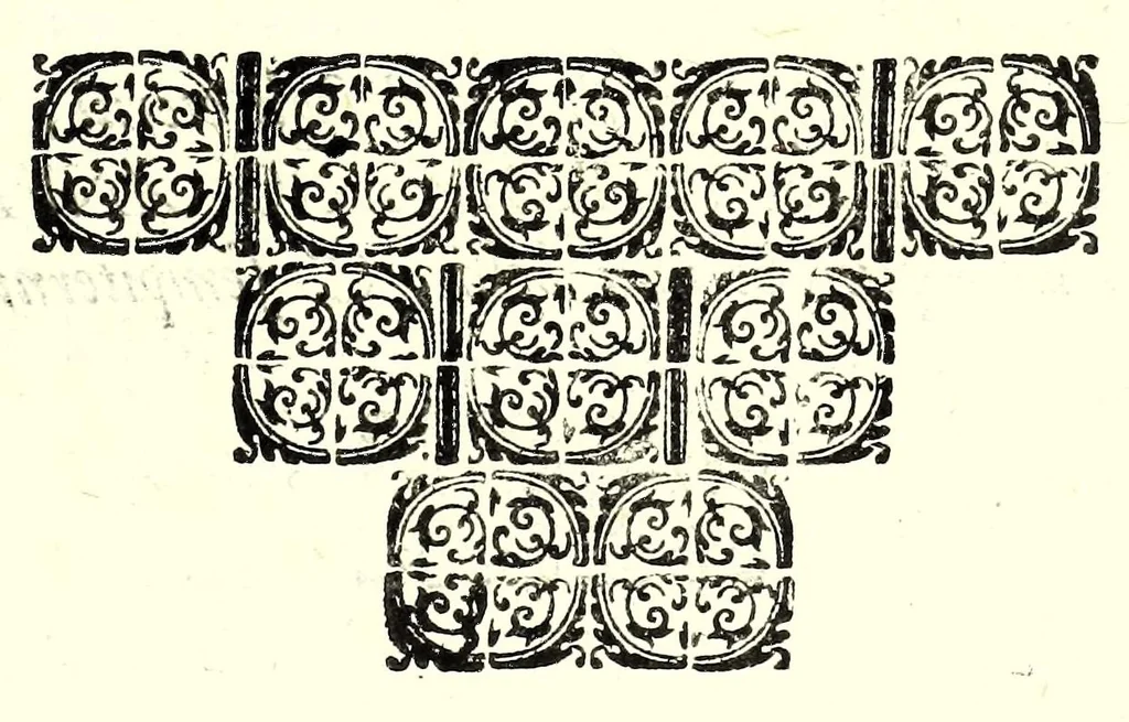 An illustration from Anfiteatro romano : nel quale con le memorie de' grandi si rappilogano in parte l'origine & le grandezze de' primi potentati di Europa, et descriuendosi i principij & l'instituto di tutti gli ordini antichi e nuoui della cavalleria di collana, si rappresenta la nobiltà delle famiglie antiche e nuoue della regia città di Milano : parte prima, 1648, leaf 15