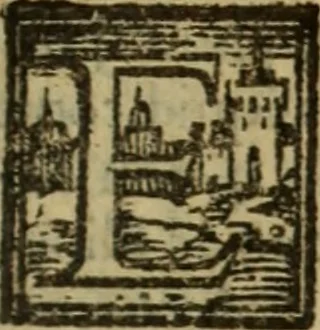 An illustration from Angeli Aretini De maleficiis tractatus : de inquirendis animaduertendisq[ue] criminibus, opus nedum vtile, sed necessarium omnibus, maxime ijs, qui ad prouincias regendas constituti sunt ; cui tractatus Alberti de Gandino, nec non Bonifacii de Vitellinis, vnà cum apostillis Augustini de Arimino, & Hieronymi Chuchalon, veluti apendices subiecimus ... cum eiusdem Angeli vita, 1573, leaf 336