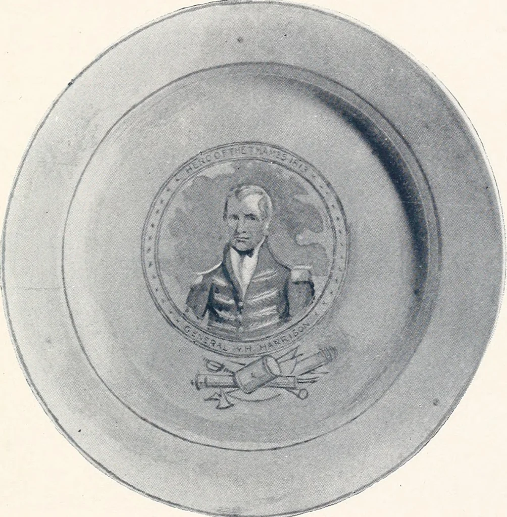 An illustration from Anglo-American pottery; old English china with American views; a manual for collectors, 1901, leaf 116