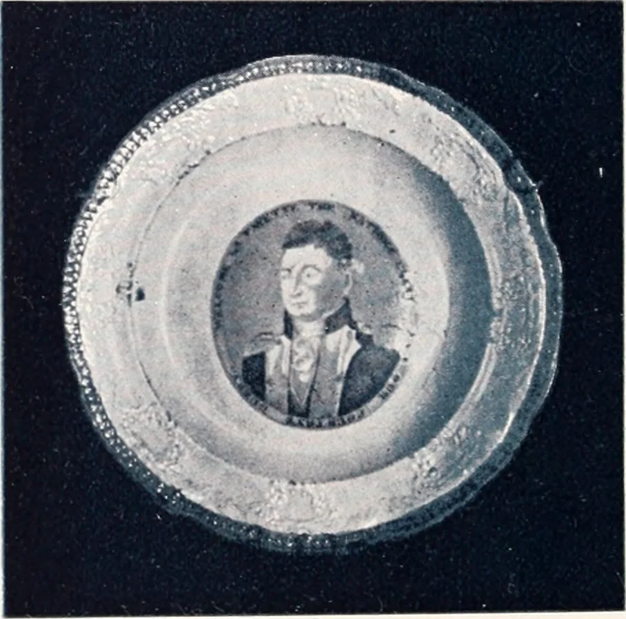 An illustration from Anglo-American pottery; old English china with American views; a manual for collectors, 1901, leaf 143