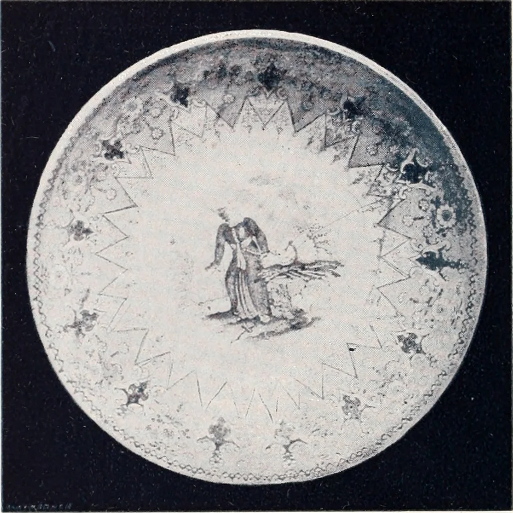An illustration from Anglo-American pottery; old English china with American views; a manual for collectors, 1901, leaf 163