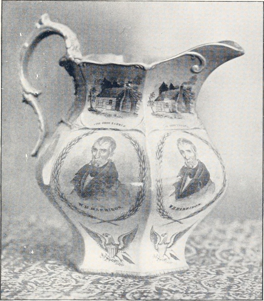 An illustration from Anglo-American pottery; old English china with American views; a manual for collectors, 1901, leaf 182