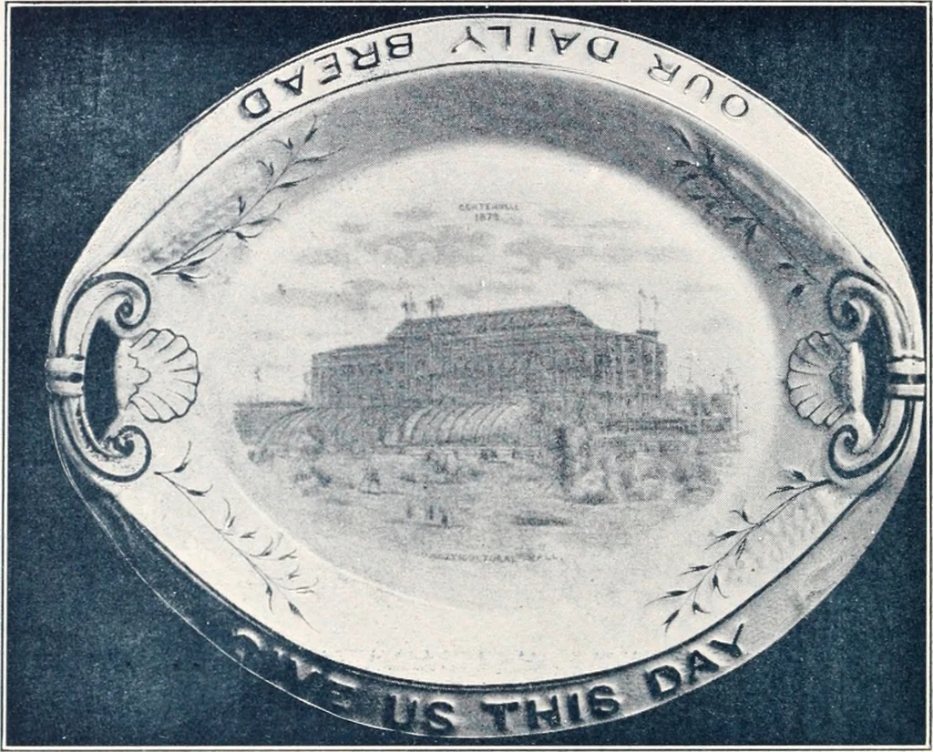 An illustration from Anglo-American pottery; old English china with American views; a manual for collectors, 1901, leaf 185