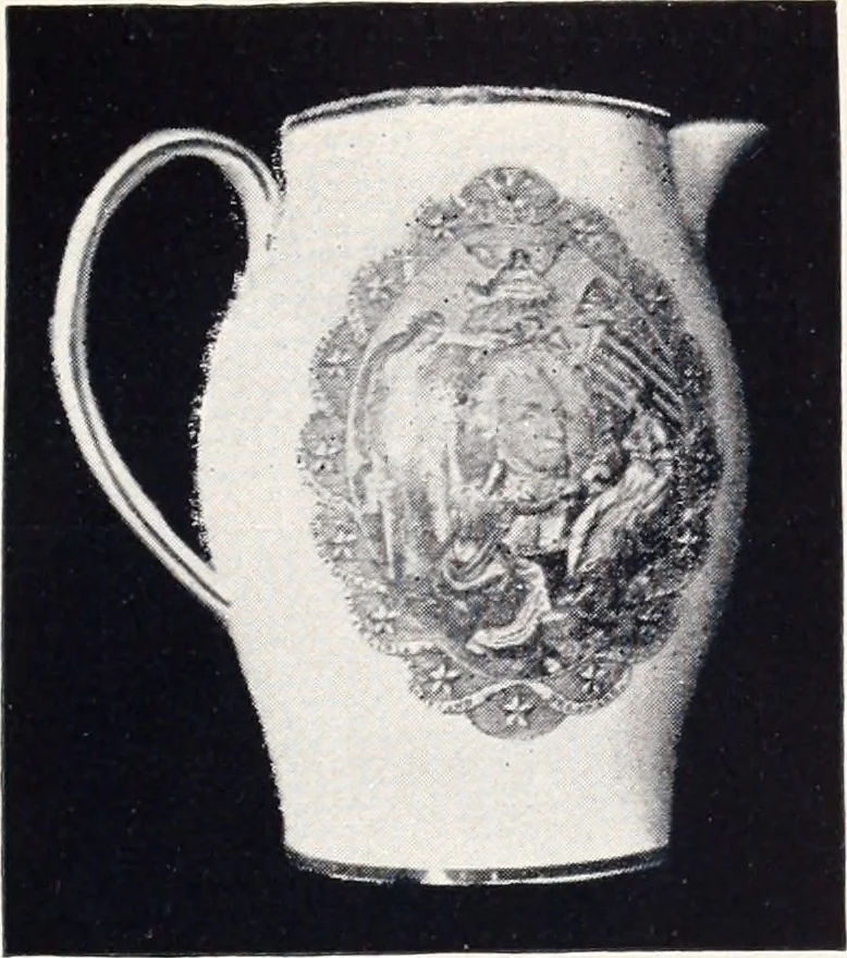 An illustration from Anglo-American pottery; old English china with American views; a manual for collectors, 1901, leaf 24