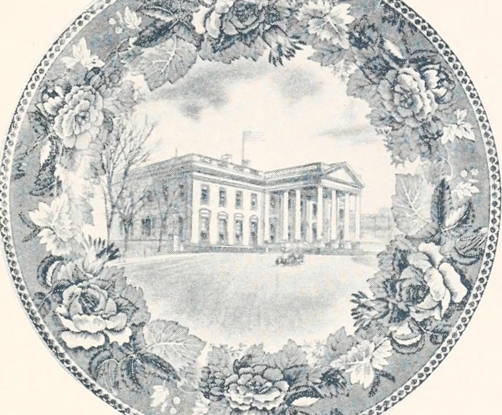 An illustration from Anglo-American pottery; old English china with American views; a manual for collectors, 1901, leaf 240