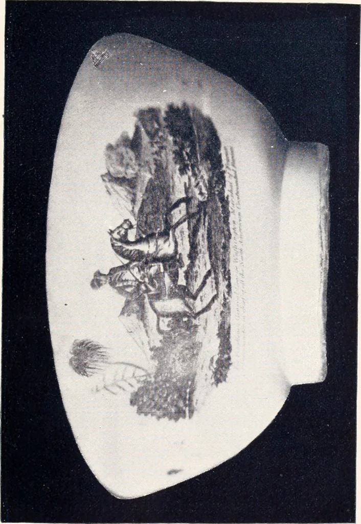 An illustration from Anglo-American pottery; old English china with American views; a manual for collectors, 1901, leaf 26