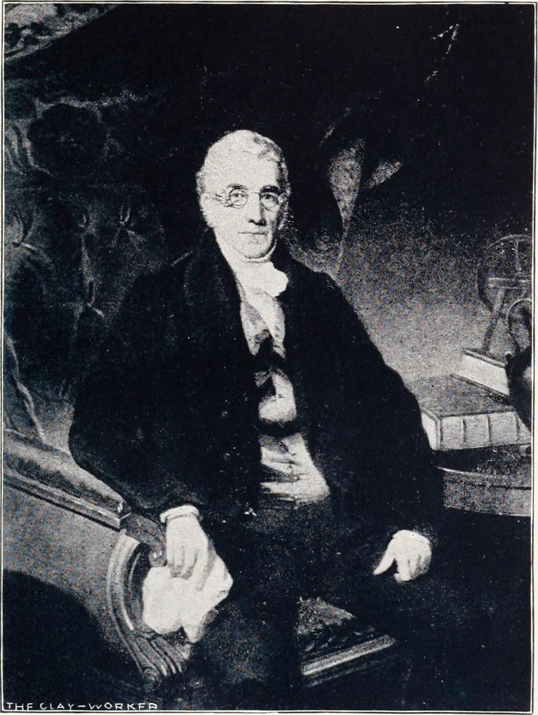 An illustration from Anglo-American pottery; old English china with American views; a manual for collectors, 1901, leaf 36