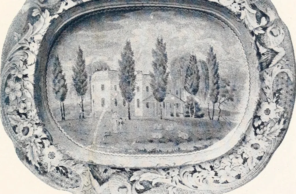 An illustration from Anglo-American pottery; old English china with American views; a manual for collectors, 1901, leaf 78