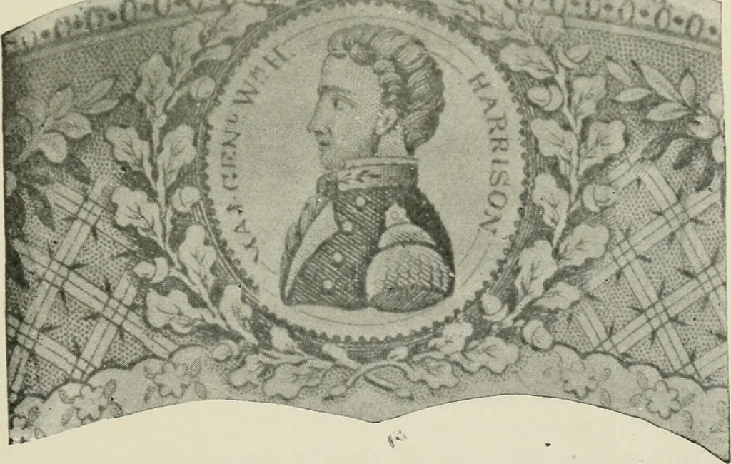 An illustration from Anglo-American pottery; old English china with American views, a manual for collectors, 1899, leaf 124