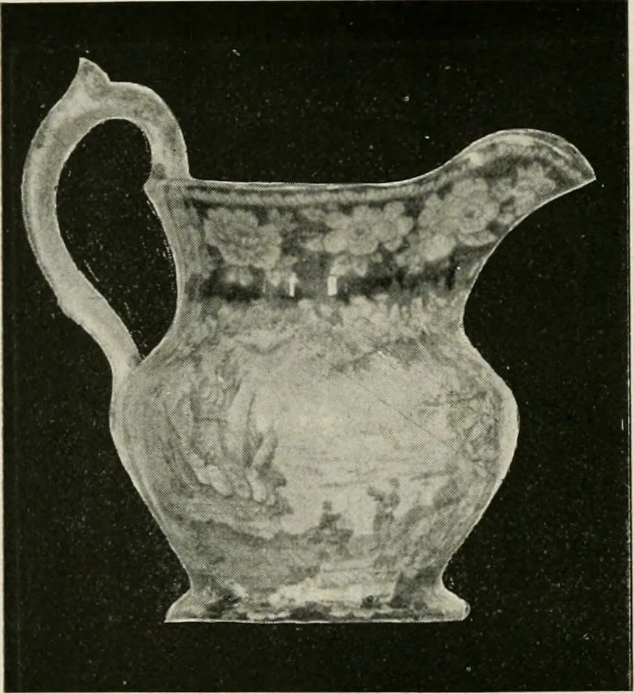 An illustration from Anglo-American pottery; old English china with American views, a manual for collectors, 1899, leaf 139