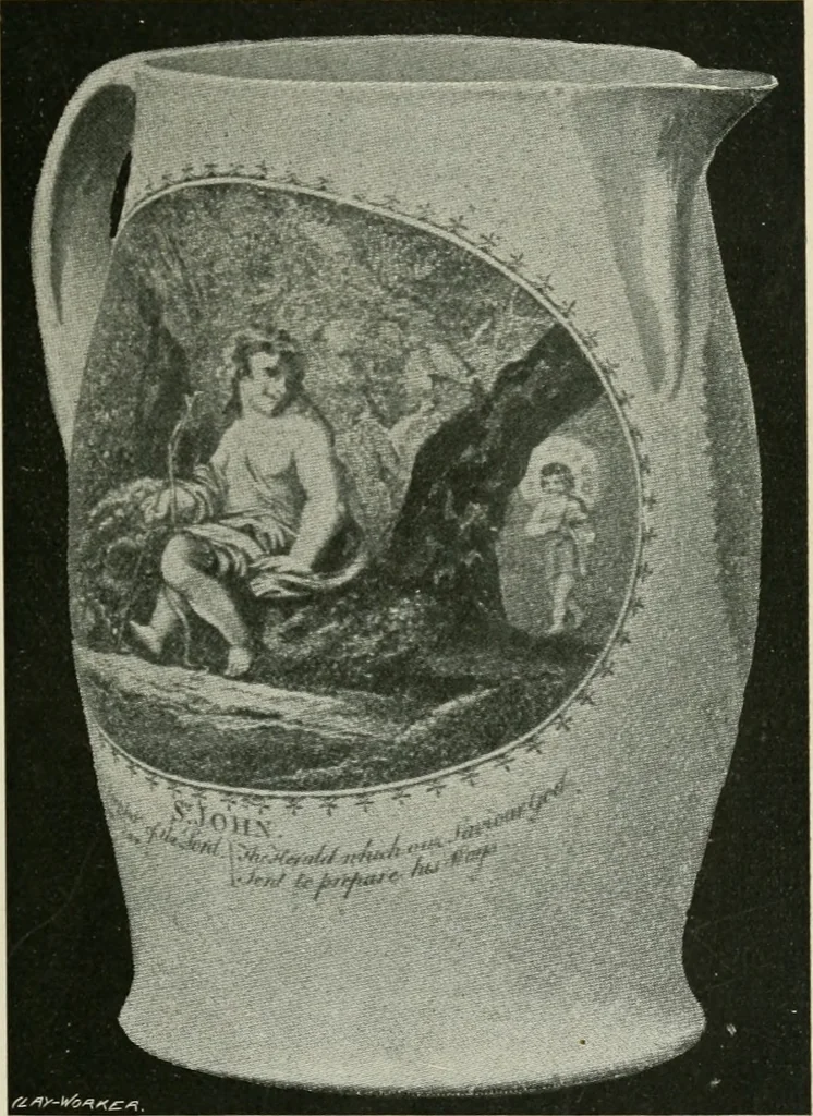 An illustration from Anglo-American pottery; old English china with American views, a manual for collectors, 1899, leaf 16