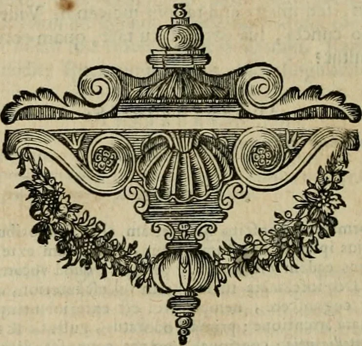 An illustration from Anicii Manlii Severini Boëtii ... Consolationis philosophiæ libros quinque, 1680, leaf 385
