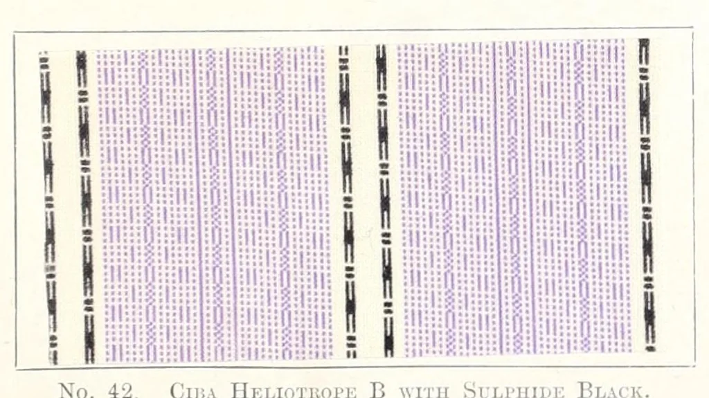 An illustration from Aniline black and its applications in dyeing and printing, 1909, leaf 249