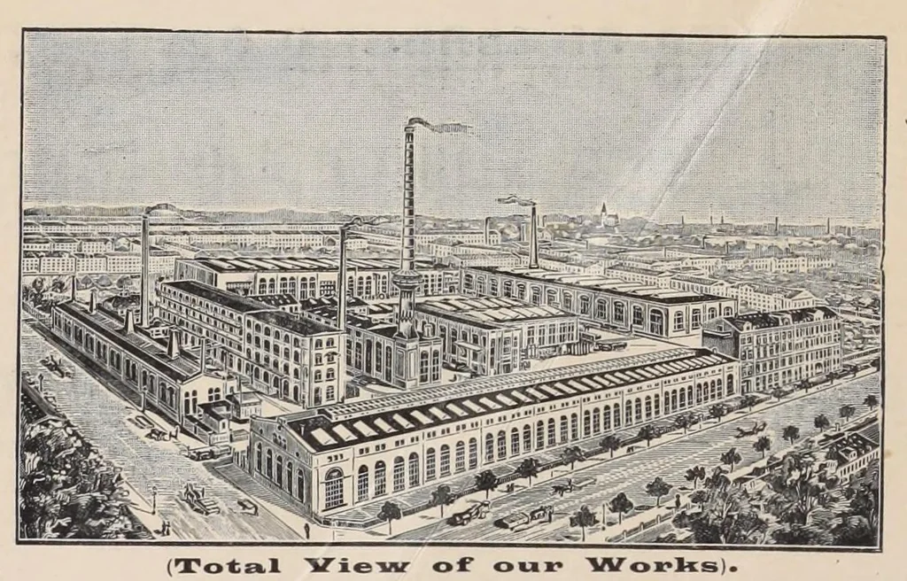 An illustration from Aniline black and its applications in dyeing and printing, 1909, leaf 4