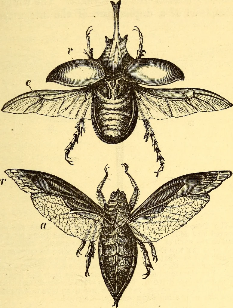 An illustration from Animal locomotion, or Walking, swimming, and flying, with a dissertation on aëronautics, 1874, leaf 196