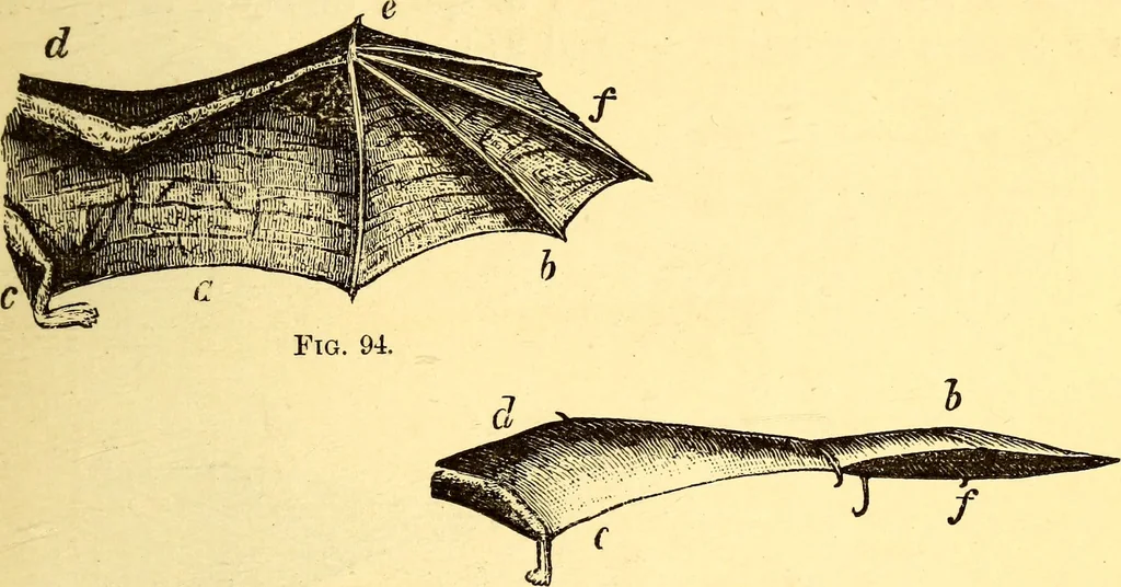 An illustration from Animal locomotion, or Walking, swimming, and flying, with a dissertation on aëronautics, 1874, leaf 200