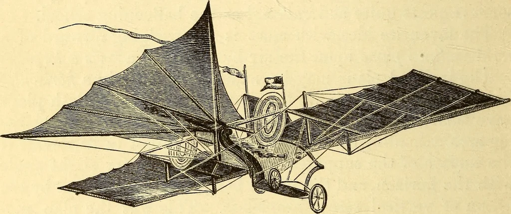 An illustration from Animal locomotion, or Walking, swimming, and flying, with a dissertation on aëronautics, 1874, leaf 239