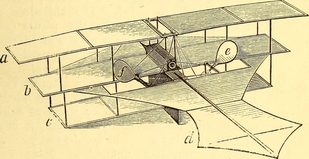 An illustration from Animal locomotion, or Walking, swimming, and flying, with a dissertation on aëronautics, 1874, leaf 240