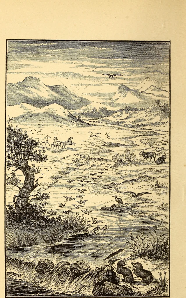 An illustration from Animal locomotion, or Walking, swimming, and flying, with a dissertation on aëronautics, 1874, leaf 7