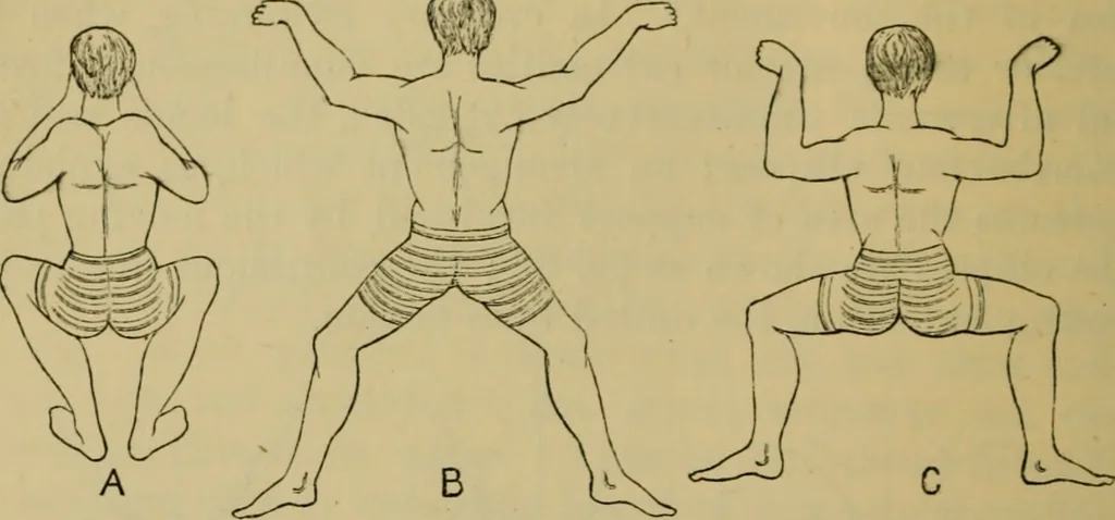 An illustration from Animal locomotion or walking, swimming, and flying : with a dissertation on aëronautics, 1873, leaf 105