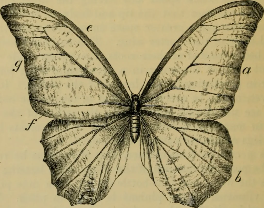 An illustration from Animal locomotion or walking, swimming, and flying : with a dissertation on aëronautics, 1873, leaf 147