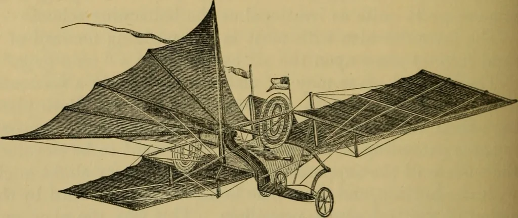An illustration from Animal locomotion or walking, swimming, and flying : with a dissertation on aëronautics, 1873, leaf 237