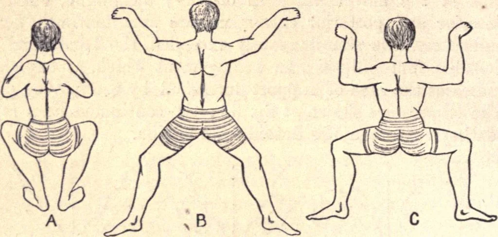 An illustration from Animal locomotion, or Walking, swimming, and flying, with a dissertation on aëronautics, 1874, leaf 107