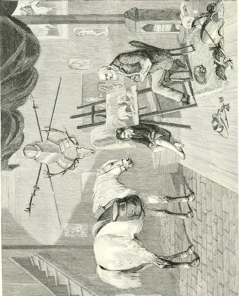 An illustration from Animal painters of England from the year 1650 : a brief history of their lives and works: illustrated with--specimens of their paintngs, 1900, leaf 153