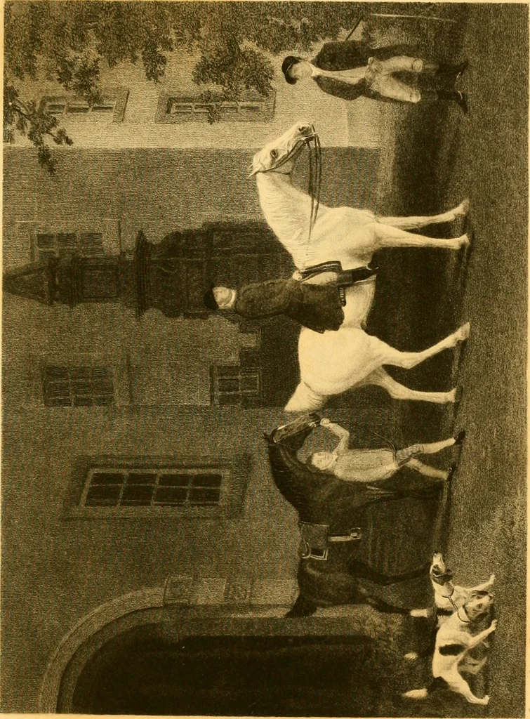 An illustration from Animal painters of England from the year 1650 : a brief history of their lives and works: illustrated with--specimens of their painting, 1900, leaf 254