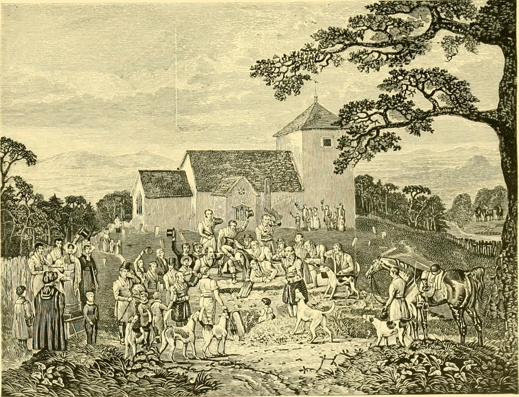 An illustration from Animal painters of England from the year 1650 : a brief history of their lives and works: illustrated with--specimens of their painting, 1900, leaf 324