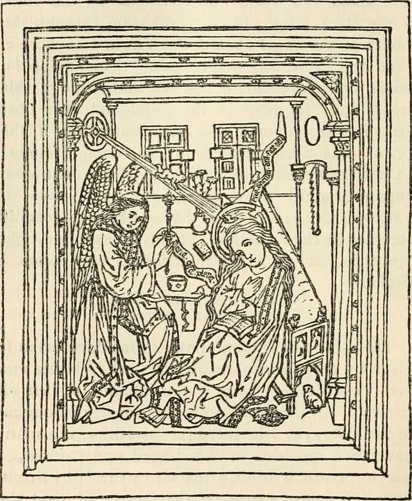 An illustration from Animal symbolism in ecclesiastical architecture, 1896, leaf 115