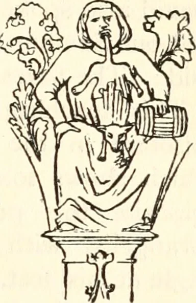 An illustration from Animal symbolism in ecclesiastical architecture, 1896, leaf 224